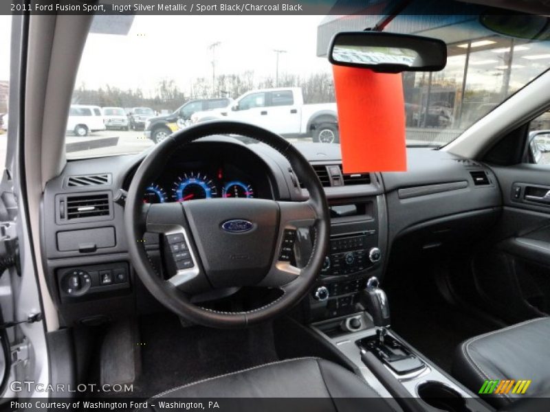 Ingot Silver Metallic / Sport Black/Charcoal Black 2011 Ford Fusion Sport