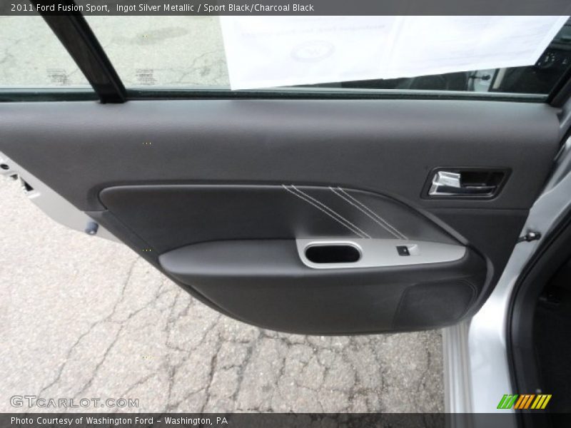 Ingot Silver Metallic / Sport Black/Charcoal Black 2011 Ford Fusion Sport