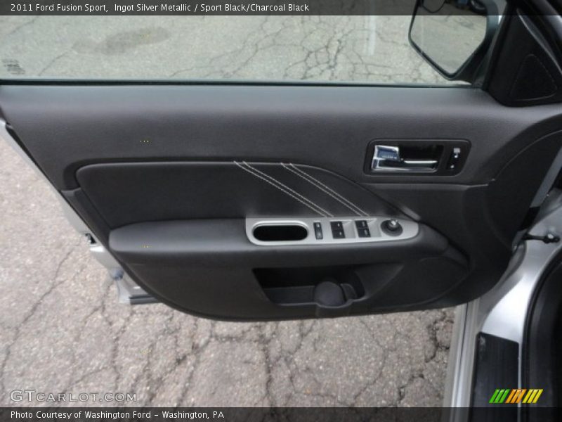 Ingot Silver Metallic / Sport Black/Charcoal Black 2011 Ford Fusion Sport