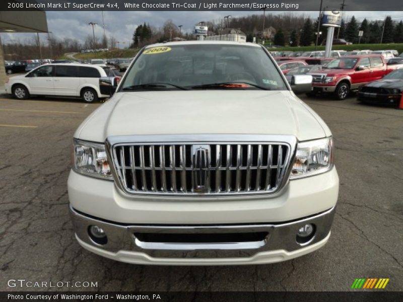 White Chocolate Tri-Coat / Light Parchment/Espresso Piping 2008 Lincoln Mark LT SuperCrew 4x4