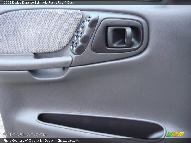 Flame Red / Gray 1998 Dodge Durango SLT 4x4