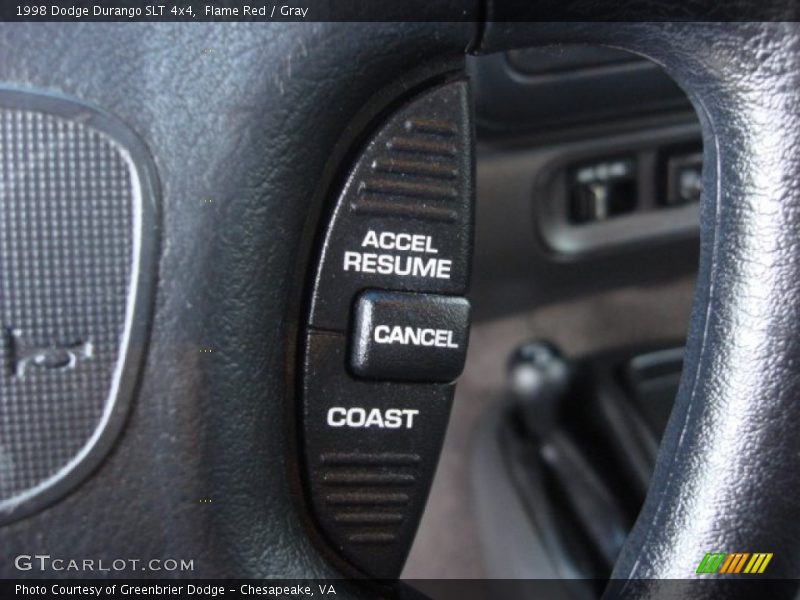 Flame Red / Gray 1998 Dodge Durango SLT 4x4