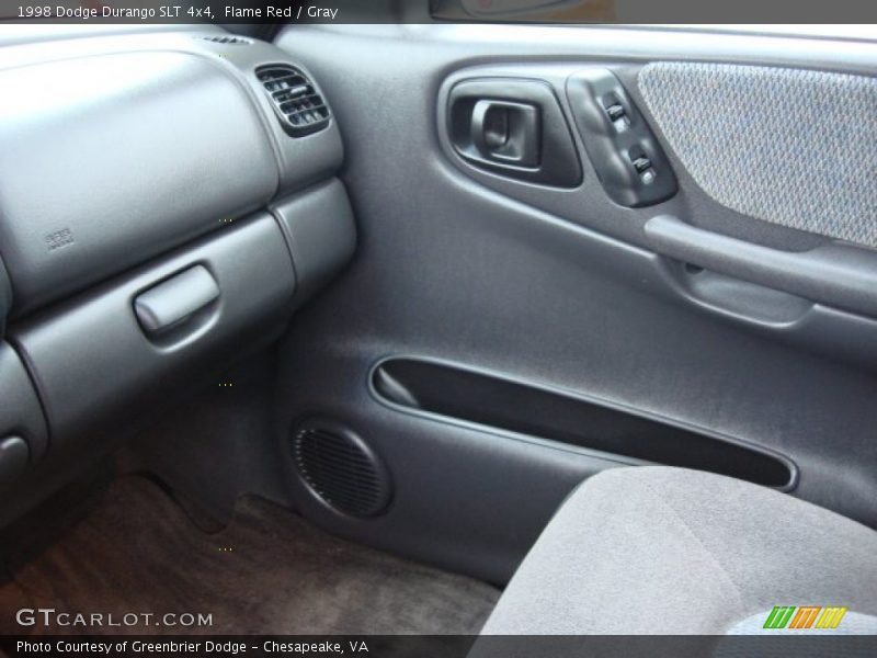 Flame Red / Gray 1998 Dodge Durango SLT 4x4