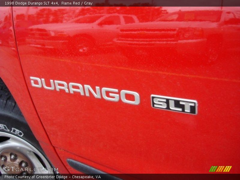  1998 Durango SLT 4x4 Logo