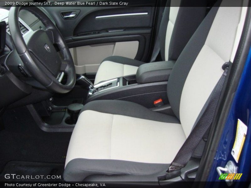 Deep Water Blue Pearl / Dark Slate Gray 2009 Dodge Journey SXT