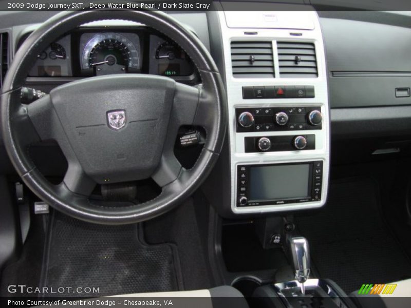 Deep Water Blue Pearl / Dark Slate Gray 2009 Dodge Journey SXT