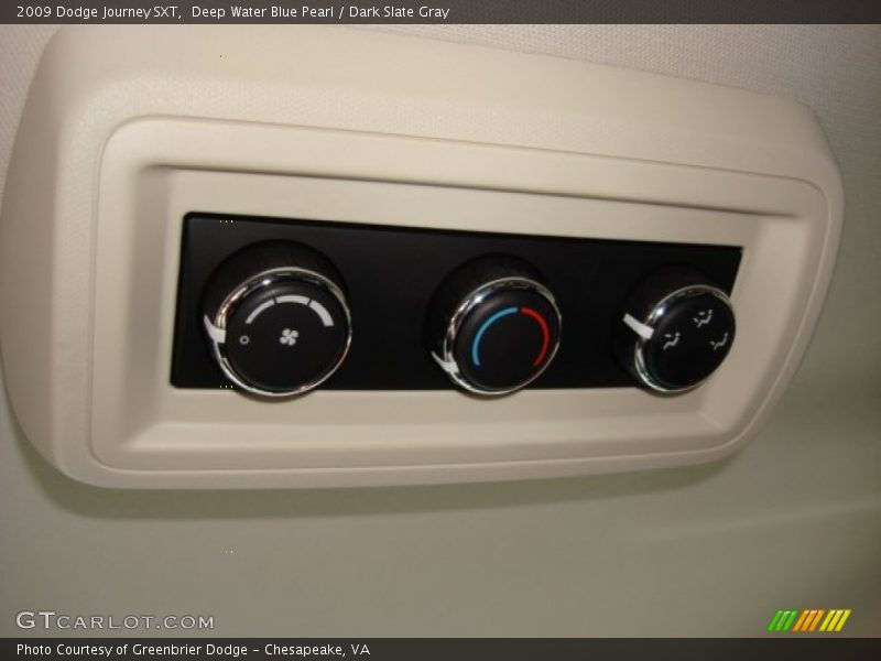 Deep Water Blue Pearl / Dark Slate Gray 2009 Dodge Journey SXT