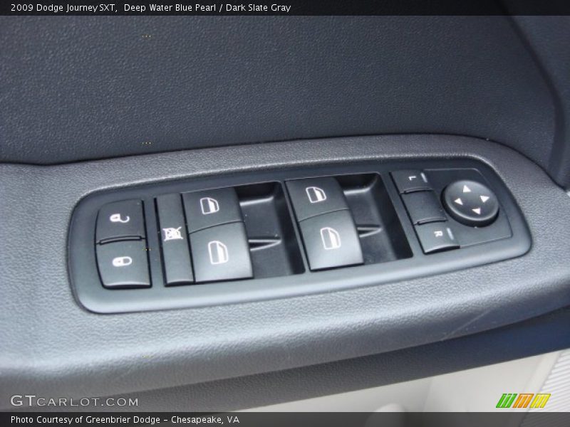 Deep Water Blue Pearl / Dark Slate Gray 2009 Dodge Journey SXT