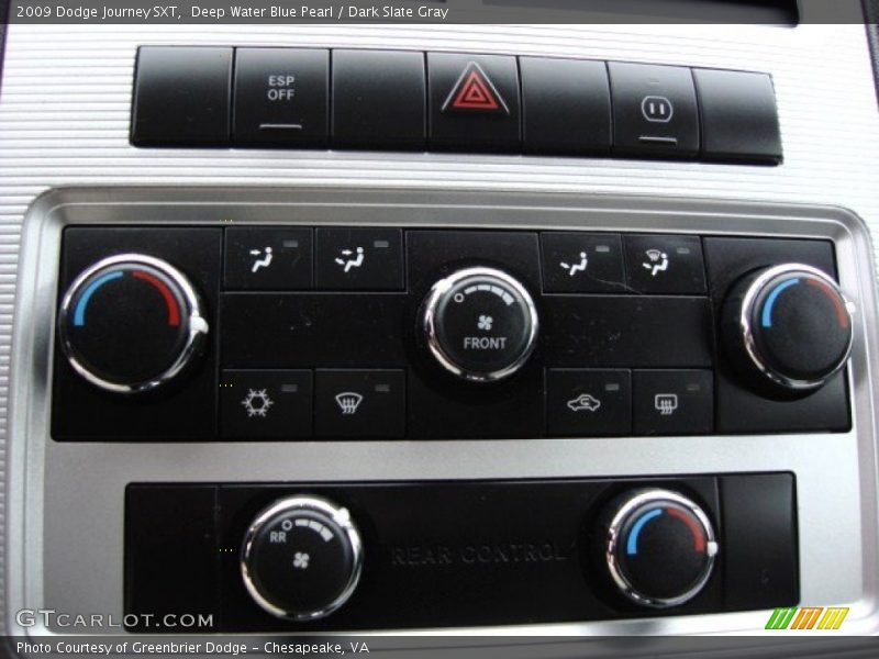Controls of 2009 Journey SXT