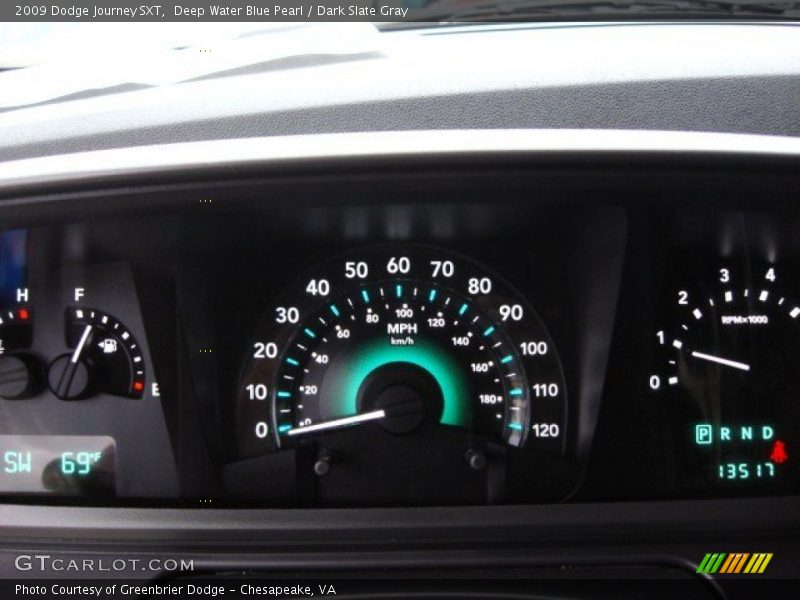  2009 Journey SXT SXT Gauges
