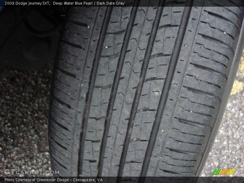 Deep Water Blue Pearl / Dark Slate Gray 2009 Dodge Journey SXT