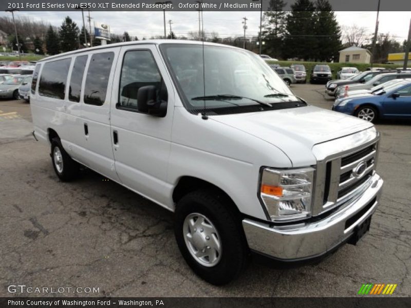 Front 3/4 View of 2011 E Series Van E350 XLT Extended Passenger