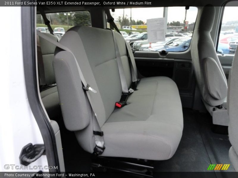 Oxford White / Medium Flint 2011 Ford E Series Van E350 XLT Extended Passenger