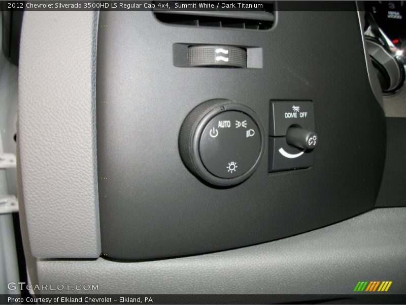 Controls of 2012 Silverado 3500HD LS Regular Cab 4x4