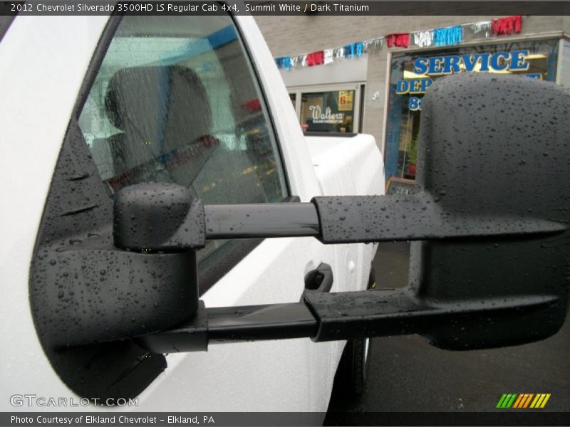 Summit White / Dark Titanium 2012 Chevrolet Silverado 3500HD LS Regular Cab 4x4