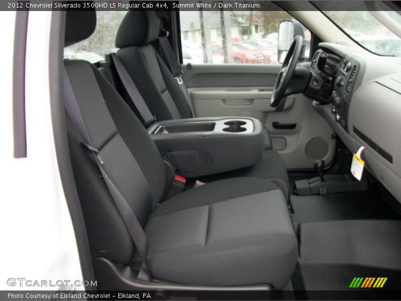  2012 Silverado 3500HD LS Regular Cab 4x4 Dark Titanium Interior