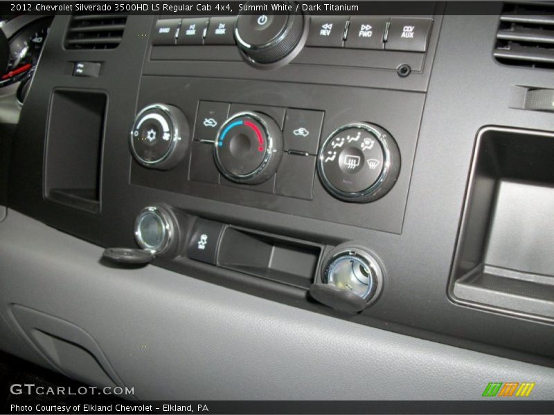 Controls of 2012 Silverado 3500HD LS Regular Cab 4x4