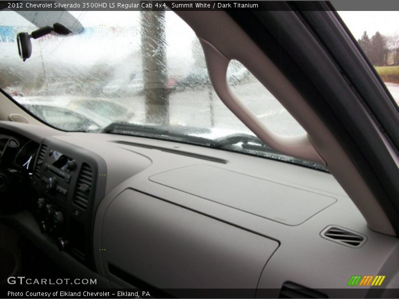 Summit White / Dark Titanium 2012 Chevrolet Silverado 3500HD LS Regular Cab 4x4