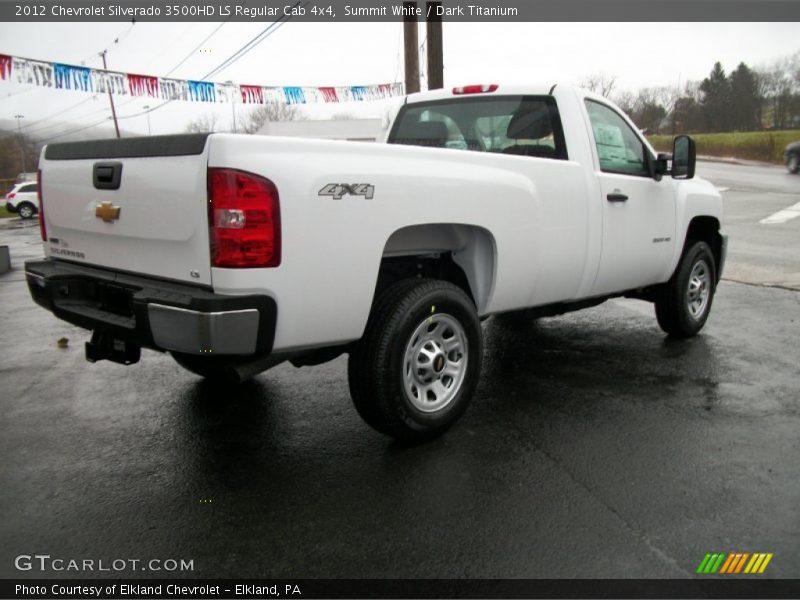  2012 Silverado 3500HD LS Regular Cab 4x4 Summit White