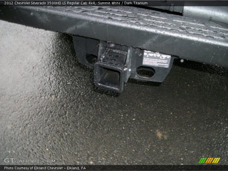 Summit White / Dark Titanium 2012 Chevrolet Silverado 3500HD LS Regular Cab 4x4