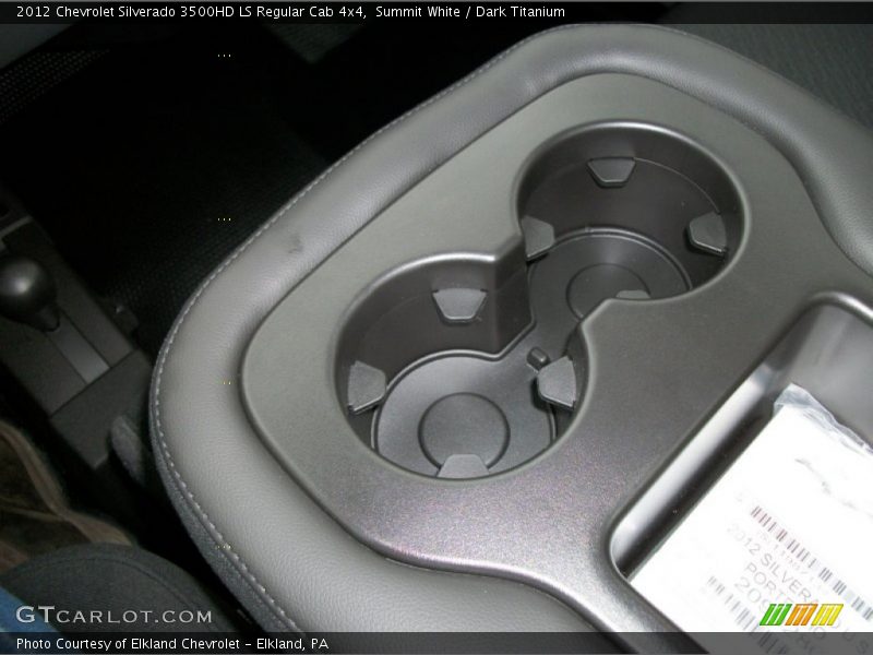Summit White / Dark Titanium 2012 Chevrolet Silverado 3500HD LS Regular Cab 4x4