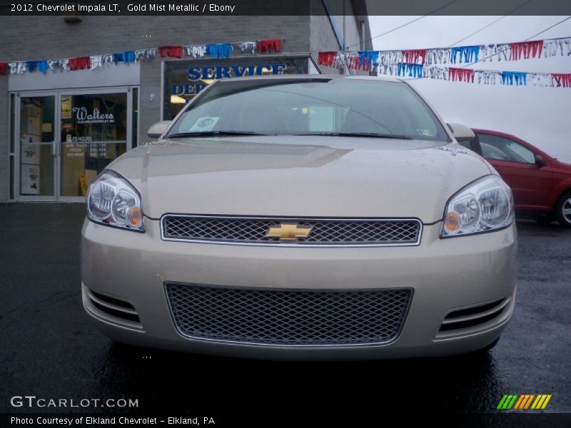 Gold Mist Metallic / Ebony 2012 Chevrolet Impala LT