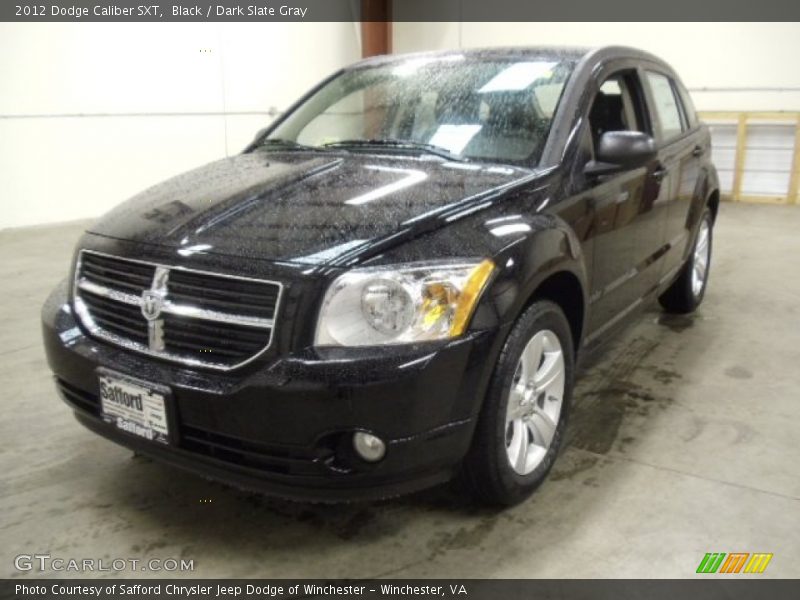 Black / Dark Slate Gray 2012 Dodge Caliber SXT