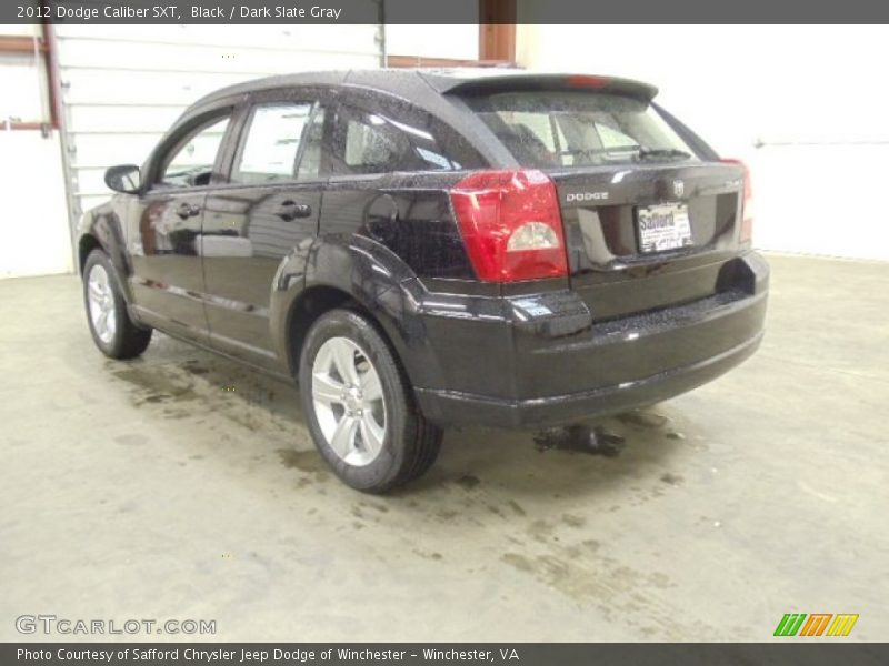Black / Dark Slate Gray 2012 Dodge Caliber SXT