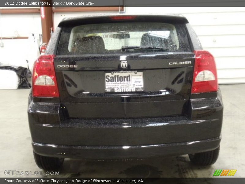 Black / Dark Slate Gray 2012 Dodge Caliber SXT