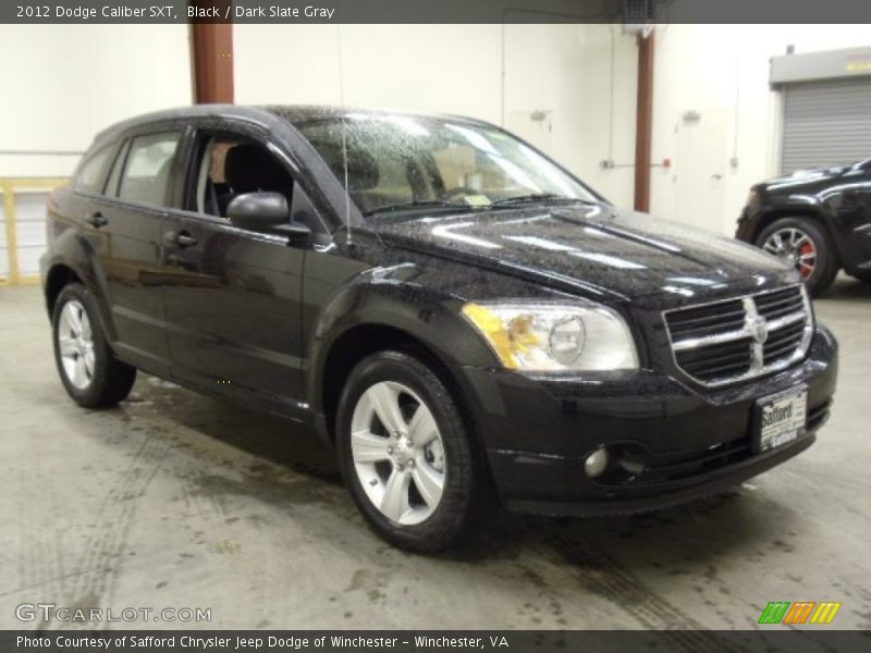 Black / Dark Slate Gray 2012 Dodge Caliber SXT