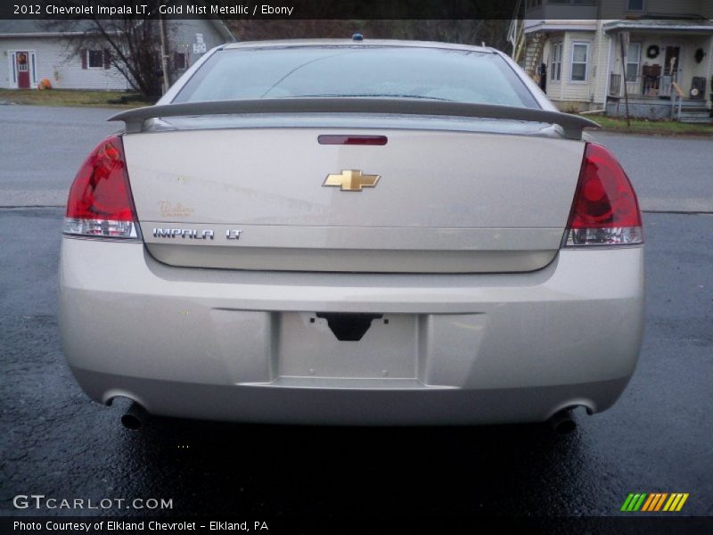Gold Mist Metallic / Ebony 2012 Chevrolet Impala LT