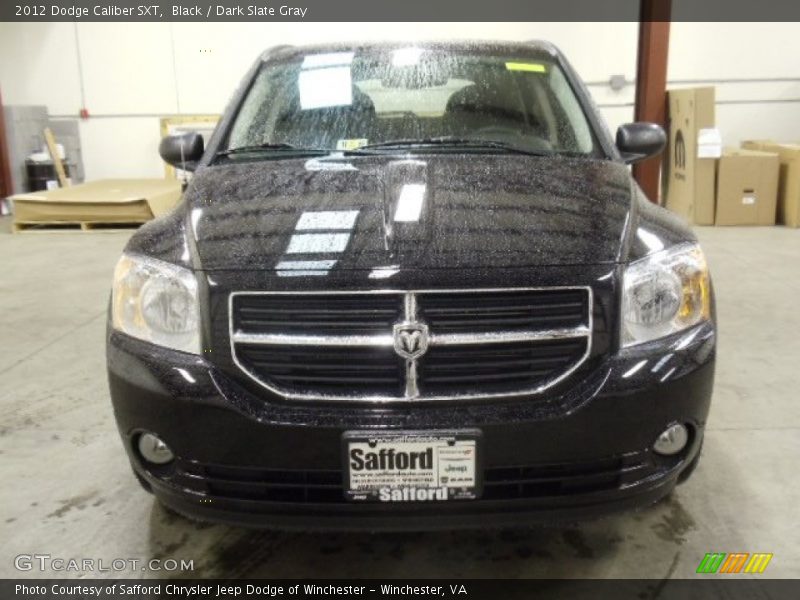 Black / Dark Slate Gray 2012 Dodge Caliber SXT