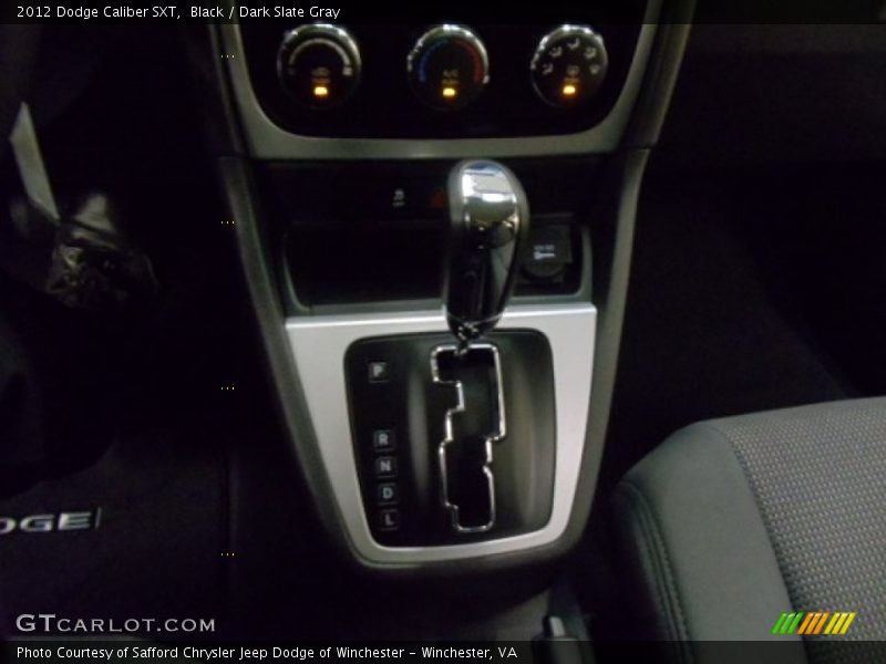 Black / Dark Slate Gray 2012 Dodge Caliber SXT
