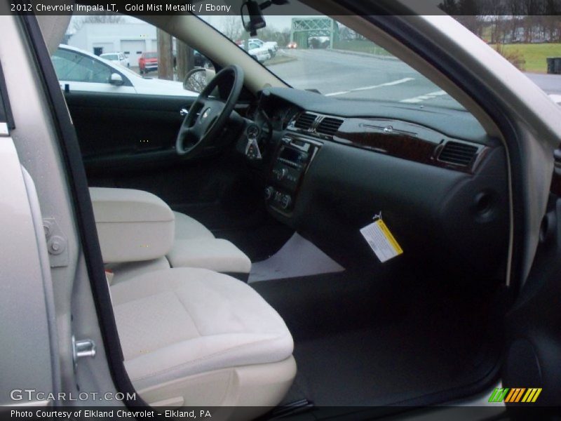 Gold Mist Metallic / Ebony 2012 Chevrolet Impala LT