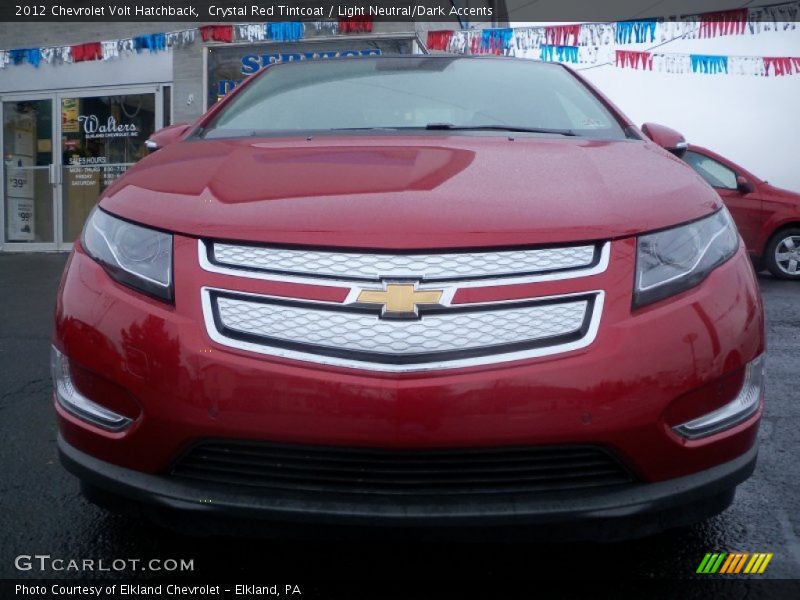 Crystal Red Tintcoat / Light Neutral/Dark Accents 2012 Chevrolet Volt Hatchback