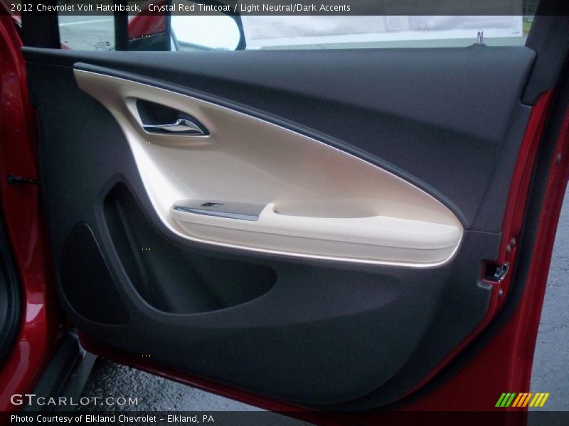 Crystal Red Tintcoat / Light Neutral/Dark Accents 2012 Chevrolet Volt Hatchback