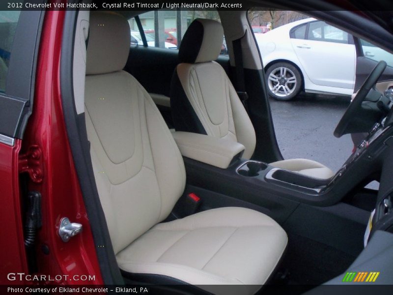  2012 Volt Hatchback Light Neutral/Dark Accents Interior