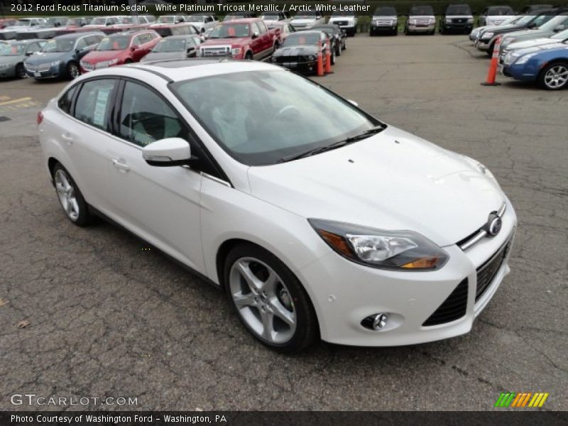 Front 3/4 View of 2012 Focus Titanium Sedan