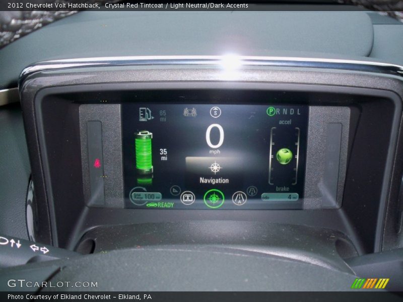 Crystal Red Tintcoat / Light Neutral/Dark Accents 2012 Chevrolet Volt Hatchback