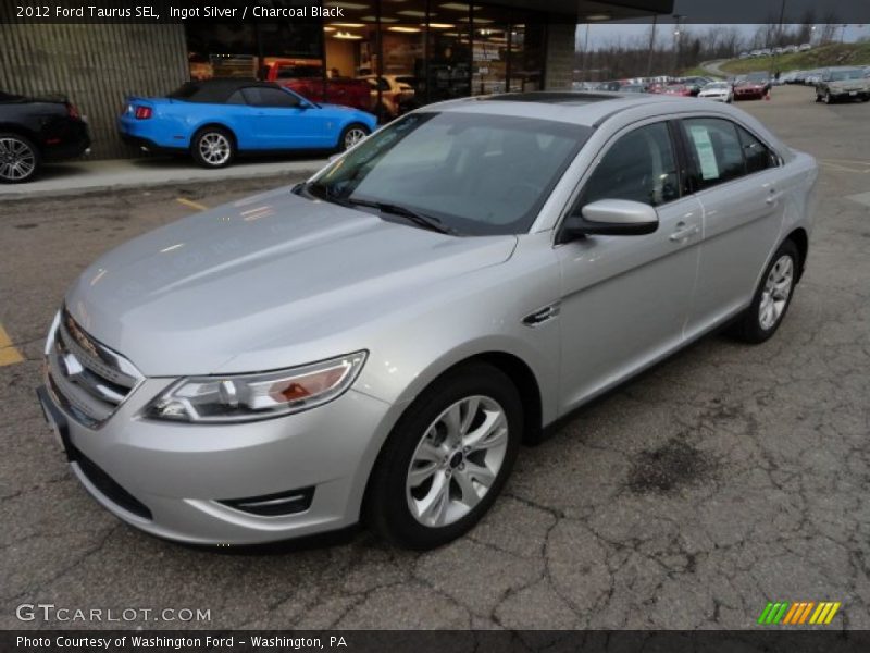 Ingot Silver / Charcoal Black 2012 Ford Taurus SEL