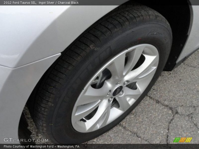 Ingot Silver / Charcoal Black 2012 Ford Taurus SEL