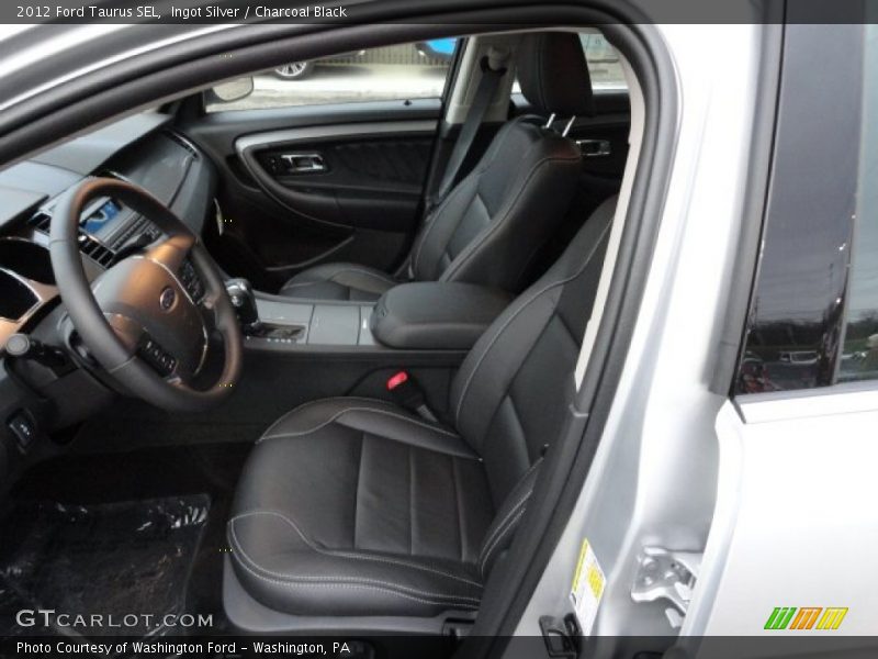 Ingot Silver / Charcoal Black 2012 Ford Taurus SEL