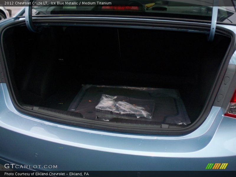 Ice Blue Metallic / Medium Titanium 2012 Chevrolet Cruze LT
