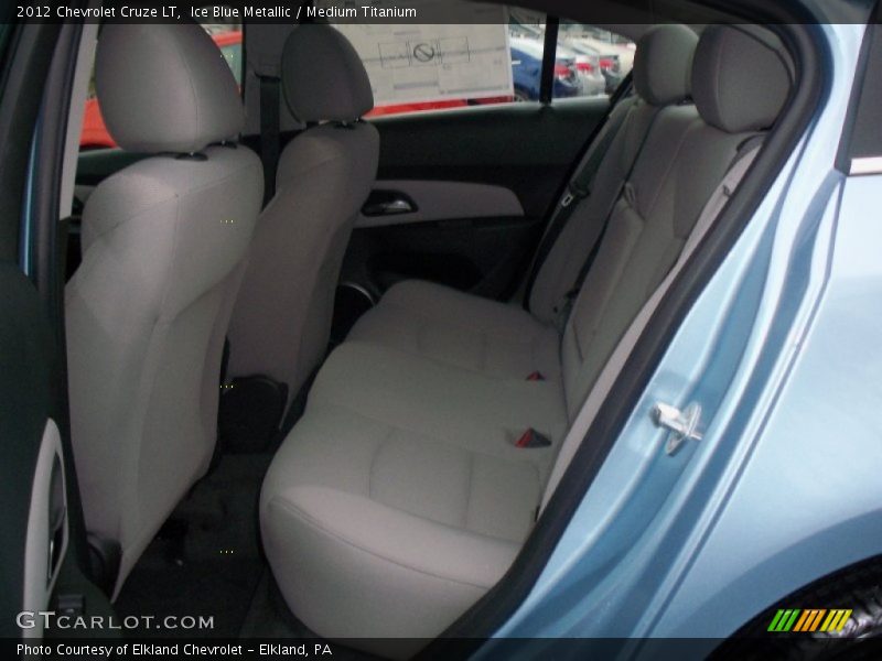 Ice Blue Metallic / Medium Titanium 2012 Chevrolet Cruze LT