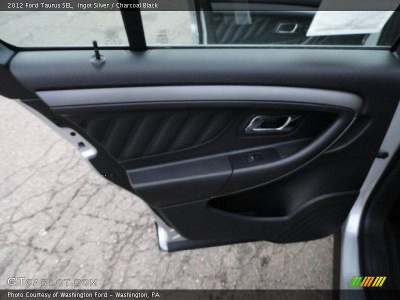 Ingot Silver / Charcoal Black 2012 Ford Taurus SEL