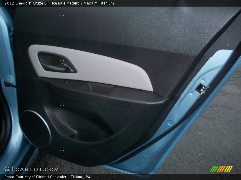 Ice Blue Metallic / Medium Titanium 2012 Chevrolet Cruze LT