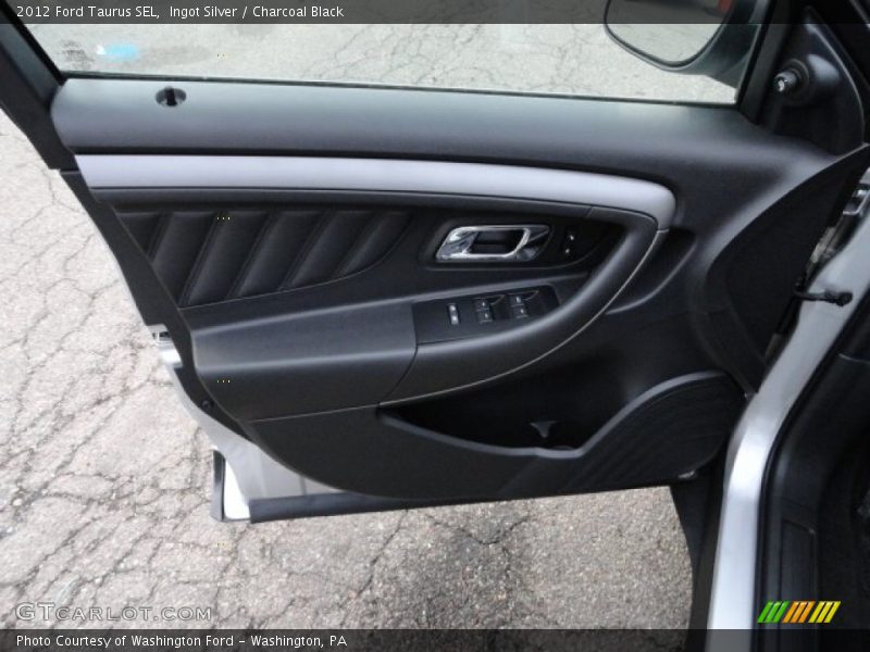 Ingot Silver / Charcoal Black 2012 Ford Taurus SEL