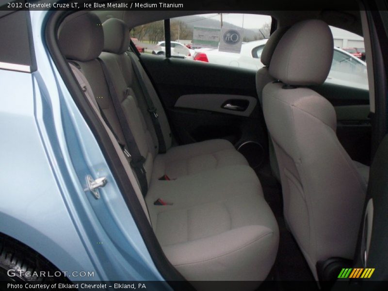Ice Blue Metallic / Medium Titanium 2012 Chevrolet Cruze LT