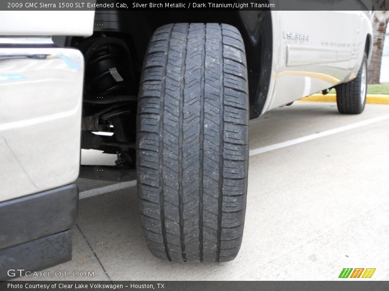 Silver Birch Metallic / Dark Titanium/Light Titanium 2009 GMC Sierra 1500 SLT Extended Cab