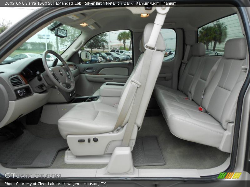  2009 Sierra 1500 SLT Extended Cab Dark Titanium/Light Titanium Interior